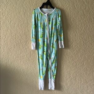 Little Sleepies blu/ Pajama Onesie
